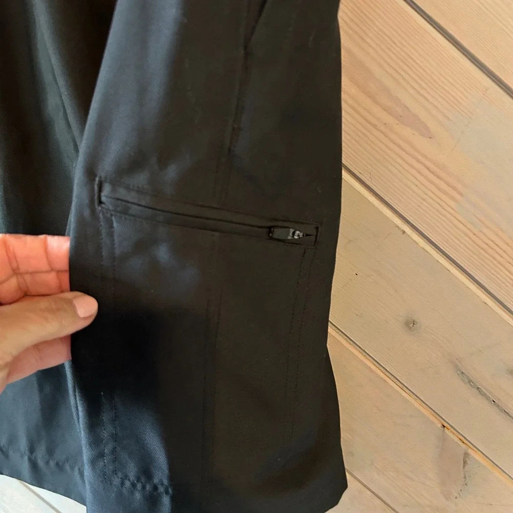 Callaway Mens Black Optimum Performance Golf Shorts Zipper Pocket Size 36 37W